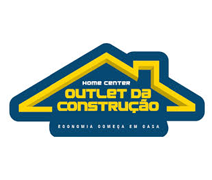 logomarca do outlet de construção